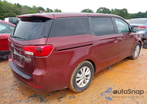 2017 Kia Sedona Lx из США, поврежденный, VIN KNDMB5C12H6226076